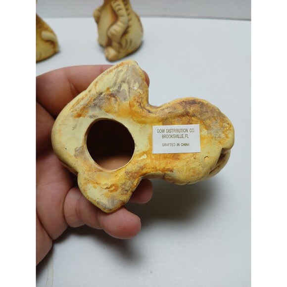 Garfield Cat Figurine Lot Set of 4 Sleeping Laying Standing Poses Vintage - Picture 5 of 5